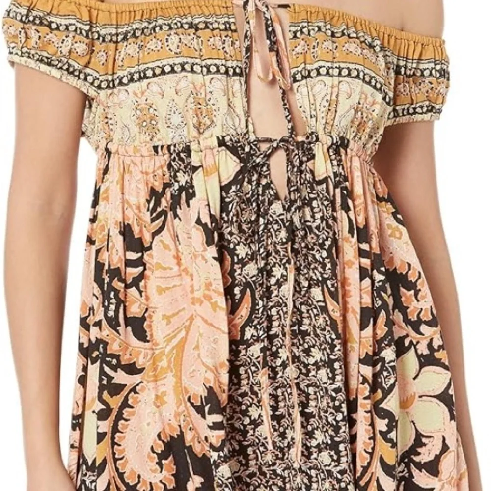 (A8) NEW Free People NWT Bali Mariposa Slip Dress in Black Combo, Size XS, NWOT - Picture 3 of 16